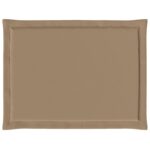 vidaXL Vankúše na sedenie 4 pcs Sivohnedá 47 x 36 x 2 cm Polyester – Obrázok 5