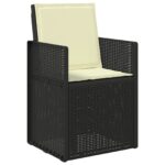 vidaXL Sedadlové a zadné vankúše 2 pcs Krémová 47 x 45 x 2 cm – Obrázok 3
