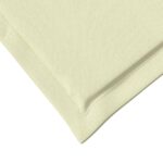 vidaXL Sedadlové a zadné vankúše 2 pcs Krémová 47 x 45 x 2 cm – Obrázok 8