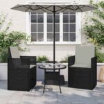 vidaXL Sedadlové a zadné vankúše 2 pcs Svetlosivá 47 x 45 x 2 cm
