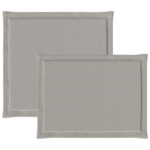 vidaXL Sedadlové a zadné vankúše 2 pcs Svetlosivá 47 x 45 x 2 cm – Obrázok 7