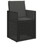 vidaXL Sedadlové a zadné vankúše 4 pcs Antracitová 47 x 45 x 2 cm – Obrázok 3