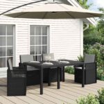 vidaXL Sedadlové a zadné vankúše 4 pcs Svetlosivá 47 x 45 x 2 cm