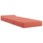 vidaXL Skladacia pohovka na spaní Červenooranžová 200 x 70 x 15 cm – Obrázok 3