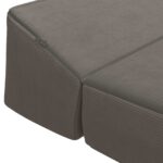 vidaXL Skladacia pohovka na spaní Svetlosivá 200 x 70 x 10 cm – Obrázok 5