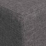 vidaXL Skladacia pohovka na spaní 90 x 63 x 45 cm Svetlosivá – Obrázok 8