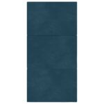 vidaXL Skladacia pohovka na spaní 80 x 67 x 45 cm Modrá – Obrázok 5