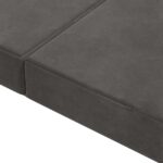 vidaXL Skladacia pohovka na spaní 160 x 67 x 45 cm Tmavosivá – Obrázok 7
