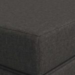 vidaXL Skladacia pohovka na spaní 180 x 67 x 45 cm Tmavosivá – Obrázok 6