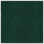 vidaXL Skladacia pohovka na spaní 180 x 67 x 45 cm Tmavozelená – Obrázok 5