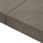 vidaXL Skladacia pohovka na spaní 200 x 67 x 45 cm Svetlosivá – Obrázok 7