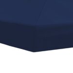 vidaXL Kryt na altánkovú strechu 6 x 3 m Modrá Polyester 190 – Obrázok 5