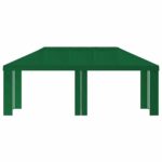 vidaXL Záhradný altánkový kryt 6 x 3 m Zelená Polyester 190 gsm – Obrázok 3