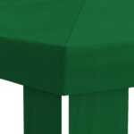 vidaXL Záhradný altánkový kryt 6 x 3 m Zelená Polyester 190 gsm – Obrázok 5