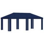 vidaXL Záhradný altánkový kryt 6 x 3 m Modrá Polyester 190 gsm – Obrázok 2