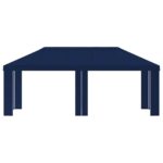 vidaXL Záhradný altánkový kryt 6 x 3 m Modrá Polyester 190 gsm – Obrázok 3