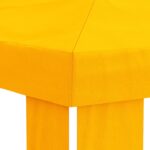 vidaXL Záhradný altánkový kryt 6 x 3 m Žltá Polyester 190 gsm – Obrázok 5