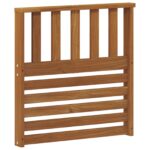 vidaXL Opierky 2 pcs Hnedá 60 x 6 x 61 cm Kompozitné drevo – Obrázok 4