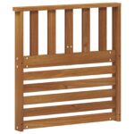 vidaXL Opierky 2 pcs Hnedá 60 x 6 x 61 cm Kompozitné drevo – Obrázok 7