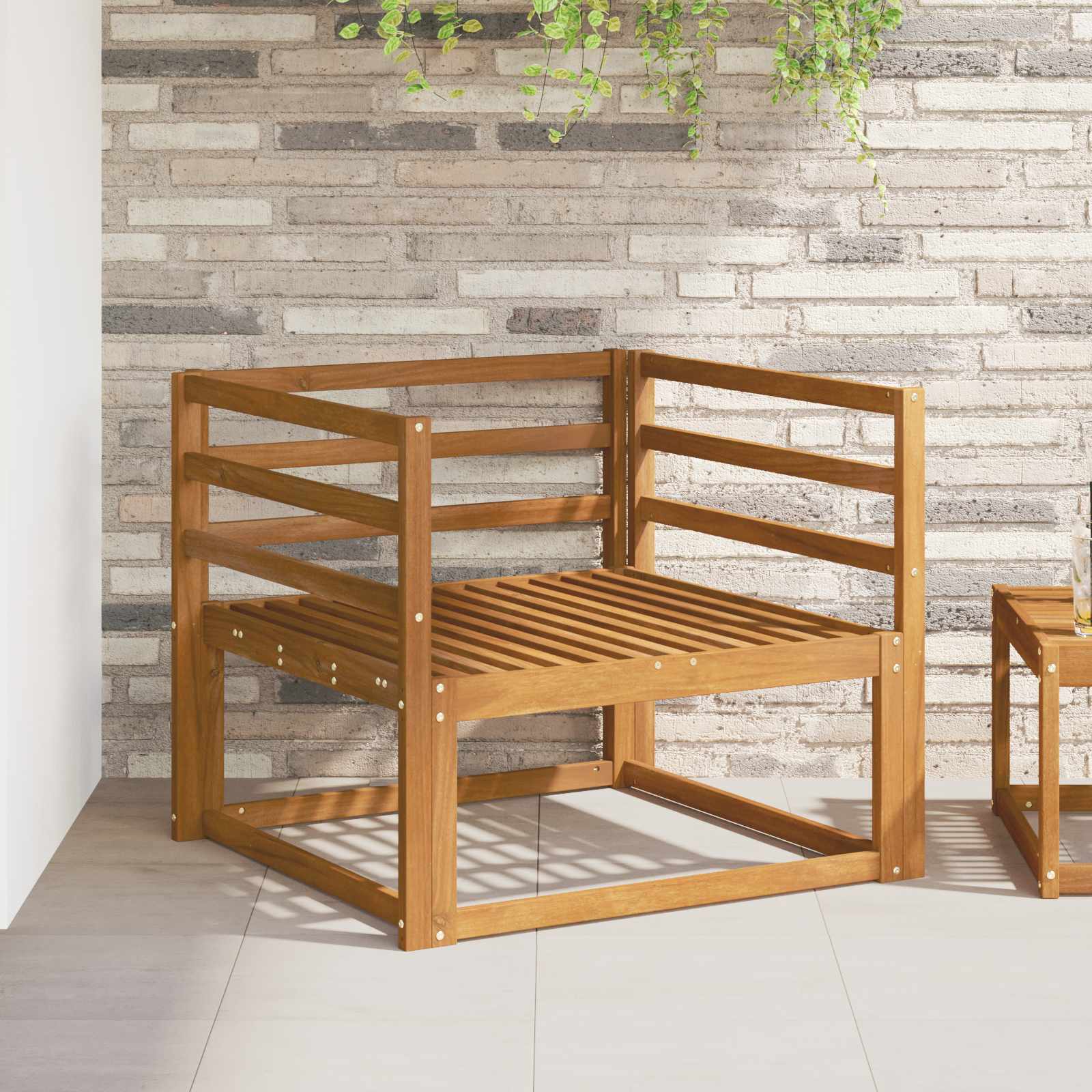 900578_1.jpg vidaXL Opierka 2 pcs Prírodná 79 x 4 x 73 cm Pevné akáciové drevo – Obrázok 1