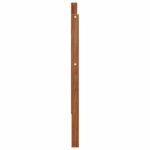 vidaXL Opierka 2 pcs Prírodná 79 x 4 x 73 cm Pevné akáciové drevo – Obrázok 6