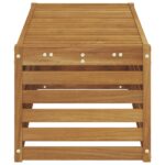 vidaXL Záhradná stolička, lavička Prírodná 115 x 43 x 37 cm – Obrázok 5