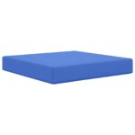 vidaXL Vankúš na vonkajšiu pohovku Královská modrá 60 x 60 x 8 cm – Obrázok 2