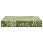 vidaXL Vankúš na vonkajšiu pohovku Design s listami 60 x 60 x 8 cm – Obrázok 4