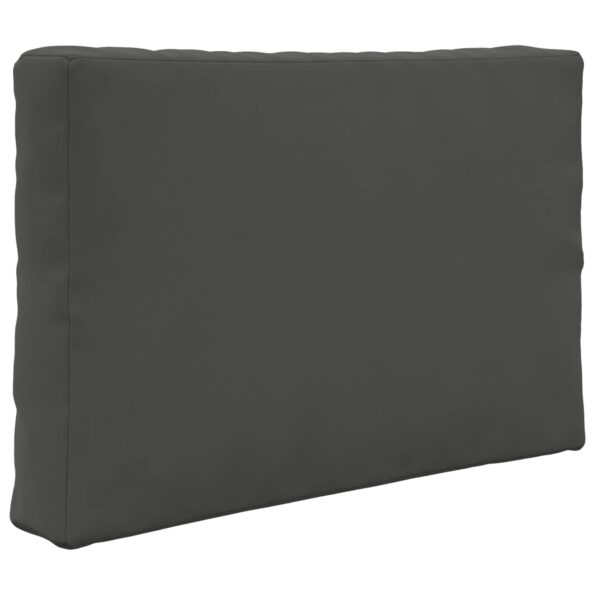 vidaXL Vankúš na vonkajšiu pohovku 2 pcs Antracit Polyester – Obrázok 5