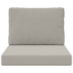 vidaXL Vankúš na vonkajšiu pohovku 2 pcs Biely Polyester – Obrázok 6