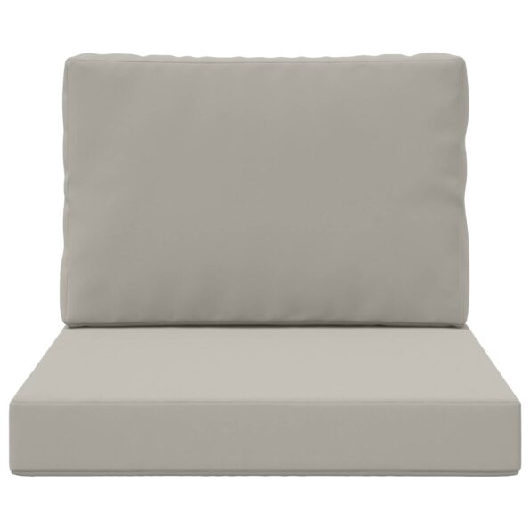 vidaXL Vankúš na vonkajšiu pohovku 2 pcs Biely Polyester – Obrázok 6
