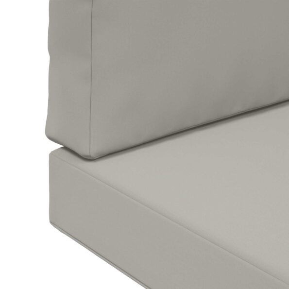 vidaXL Vankúš na vonkajšiu pohovku 2 pcs Biely Polyester – Obrázok 9