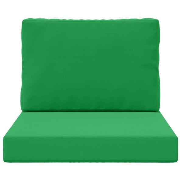 vidaXL Vankúš na vonkajšiu pohovku 2 pcs Zelená Polyester – Obrázok 6