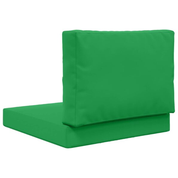 vidaXL Vankúš na vonkajšiu pohovku 2 pcs Zelená Polyester – Obrázok 7