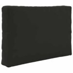 vidaXL Vankúš na vonkajšiu pohovku 2 pcs Čierny Polyester – Obrázok 5