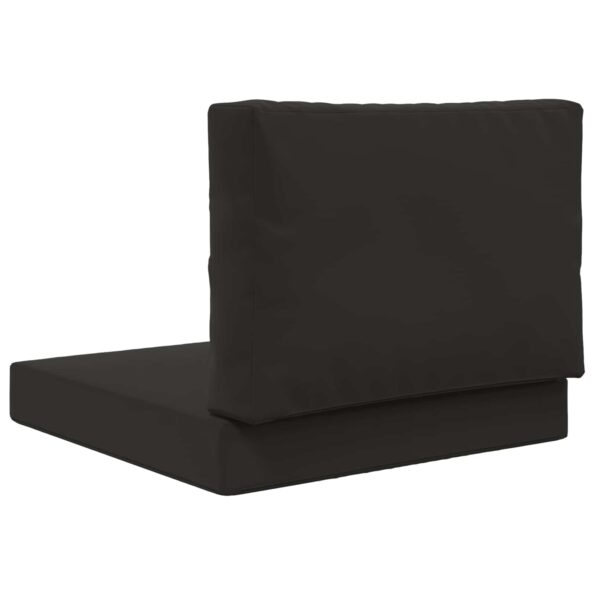 vidaXL Vankúš na vonkajšiu pohovku 2 pcs Čierny Polyester – Obrázok 7