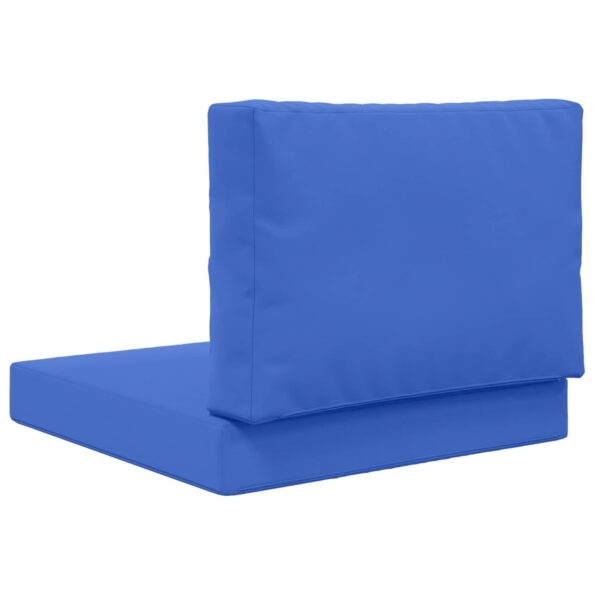 vidaXL Vankúš na vonkajšiu pohovku 2 pcs Královská modrá Polyester – Obrázok 7