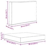 vidaXL Vankúš na vonkajšiu pohovku 2 pcs Ružová Polyester – Obrázok 11
