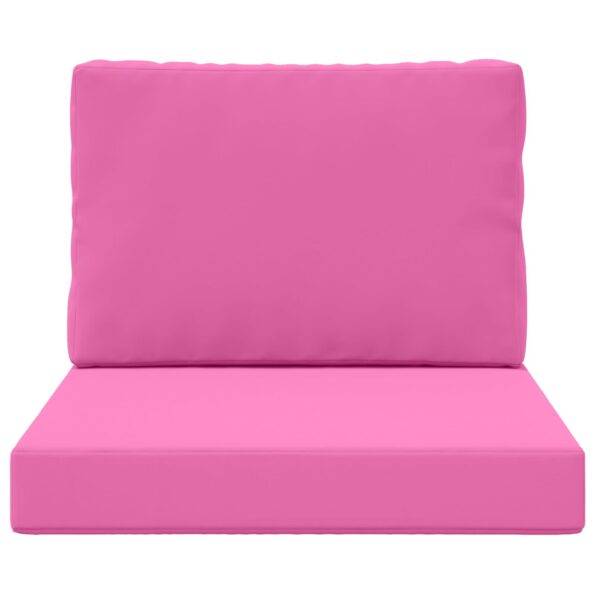 vidaXL Vankúš na vonkajšiu pohovku 2 pcs Ružová Polyester – Obrázok 6