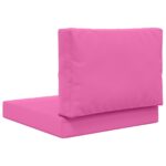 vidaXL Vankúš na vonkajšiu pohovku 2 pcs Ružová Polyester – Obrázok 7
