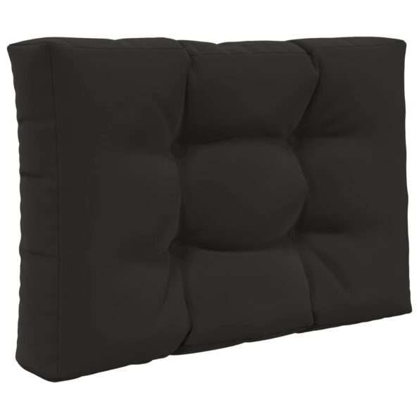 vidaXL Vankúš na vonkajšiu pohovku 2 pcs Čierny Polyester – Obrázok 5