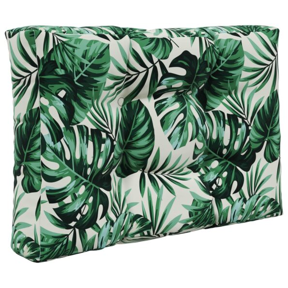 vidaXL Vankúš na vonkajšiu pohovku 2 pcs Vzor listov Polyester – Obrázok 5