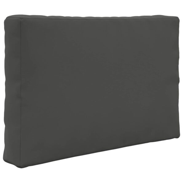 vidaXL Vankúš na vonkajšiu pohovku 3 pcs Antracit Polyester – Obrázok 5