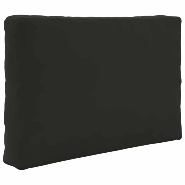 vidaXL Vankúš na vonkajšiu pohovku 3 pcs Čierny Polyester – Obrázok 5