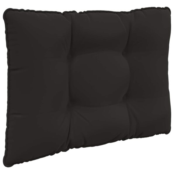 vidaXL Vankúš na vonkajšiu pohovku 2 pcs Čierny Polyester – Obrázok 5