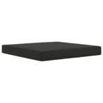 vidaXL Vankúš na vonkajšiu pohovku Čierny 80 x 80 x 8 cm Polyester – Obrázok 5