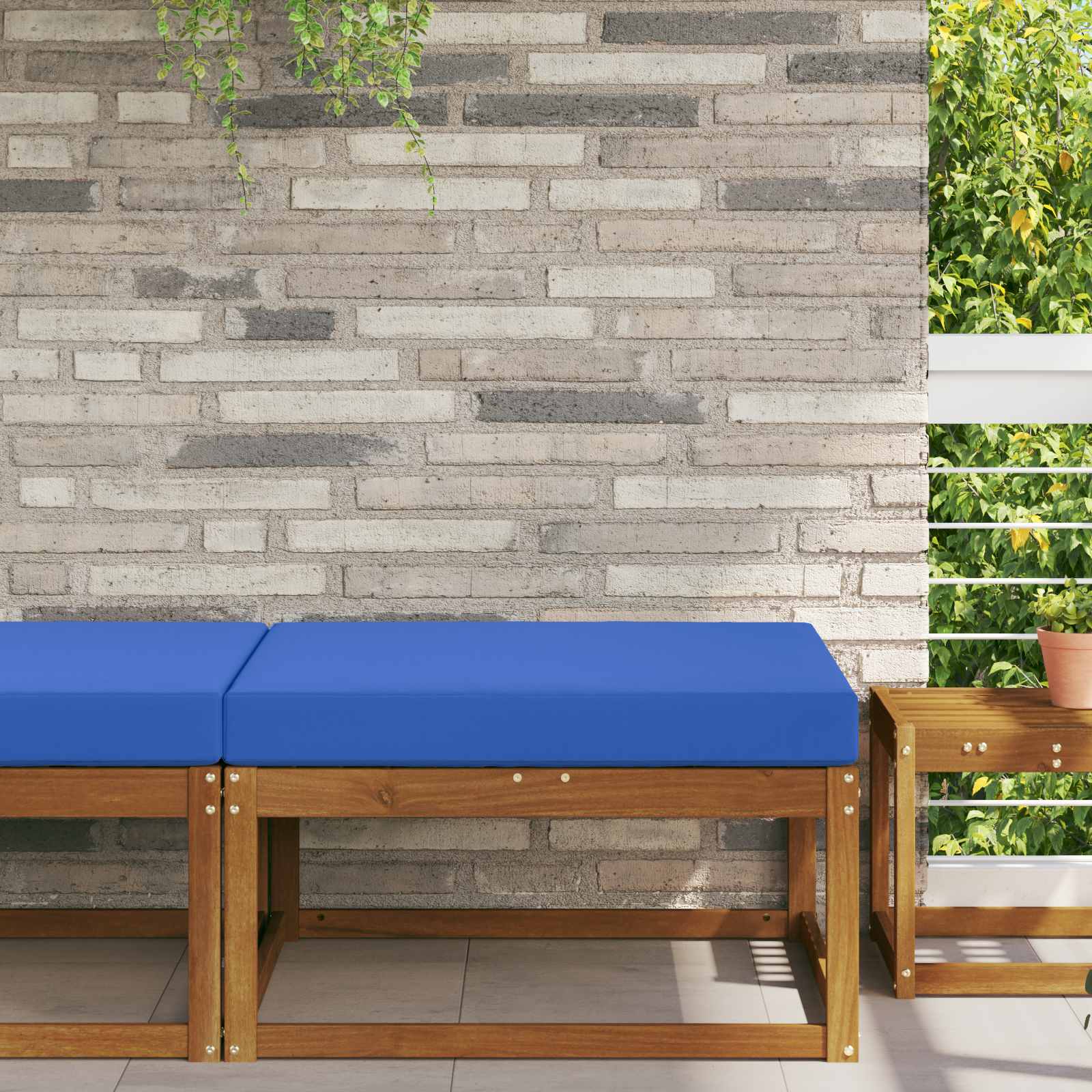 900822_1.jpg vidaXL Vankúš na vonkajšiu pohovku Královská modrá 80 x 80 x 8 cm – Obrázok 1