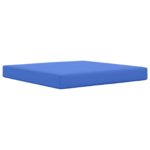 vidaXL Vankúš na vonkajšiu pohovku Královská modrá 80 x 80 x 8 cm – Obrázok 5