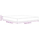 vidaXL Vankúš na vonkajšiu pohovku Královská modrá 80 x 80 x 8 cm – Obrázok 8