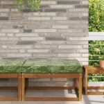 vidaXL Vankúš na vonkajšiu pohovku Design s listami 80 x 80 x 8 cm